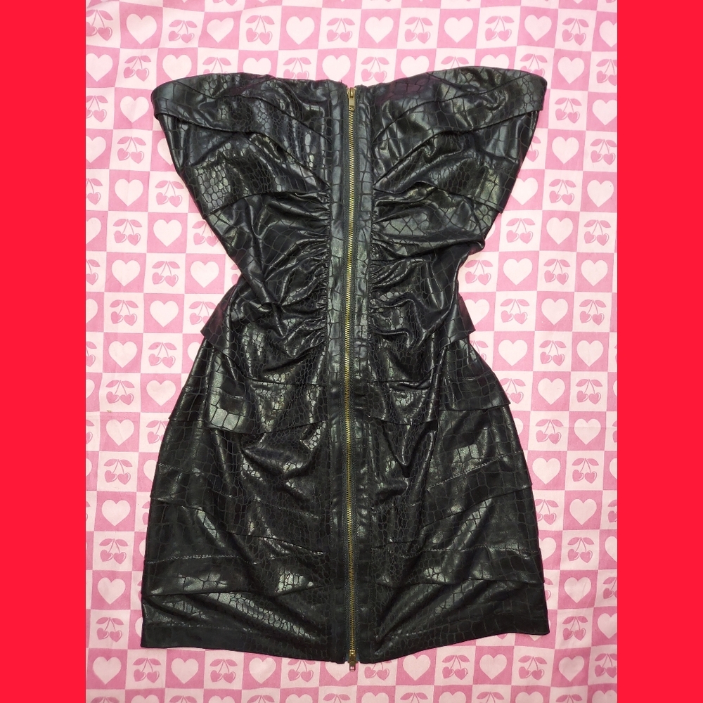 Black Strapless Homecoming Dress Forever 21